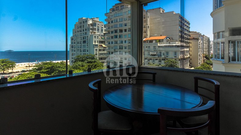 3 suites Apartment with sea view to Copacabana Beach