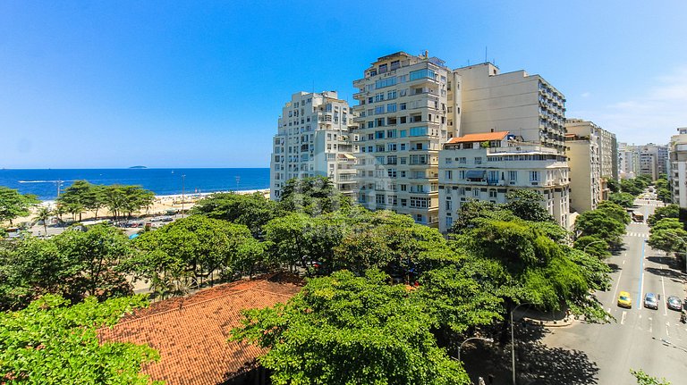 3 suites con vista al mar a la playa de Copacabana