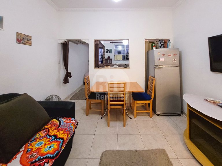 Apto 1 Quarto a 300 mts da praia