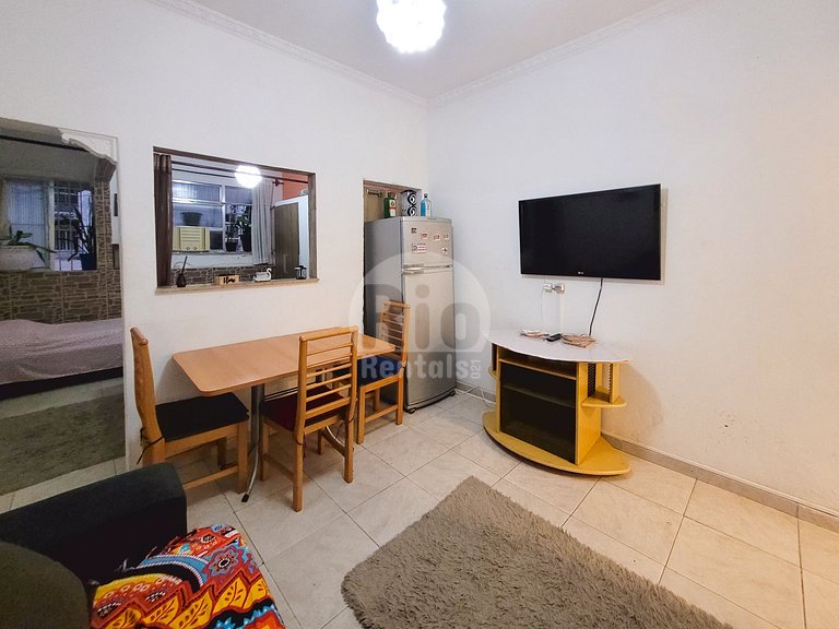 Apto 1 Quarto a 300 mts da praia