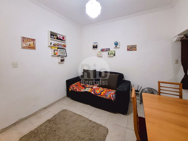 Apto 1 Quarto a 300 mts da praia