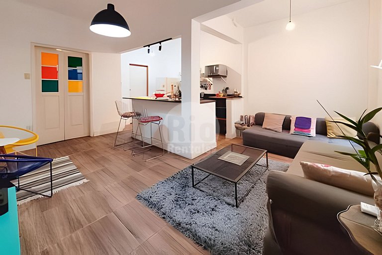 MA1202 Charmoso Apto en Copacabana!