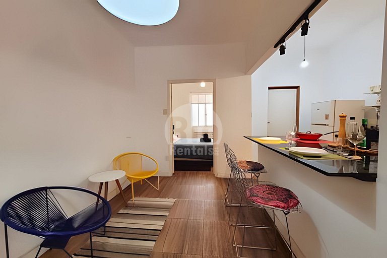 MA1202 Charmoso Apto em Copacabana!