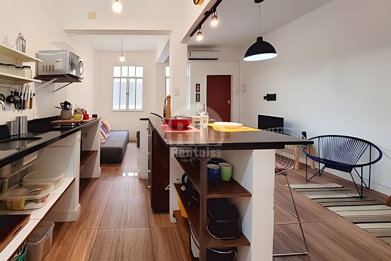 MA1202 Charmoso Apto en Copacabana!