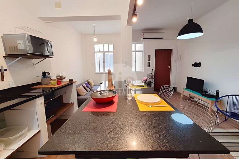 MA1202 Charmoso Apto em Copacabana!