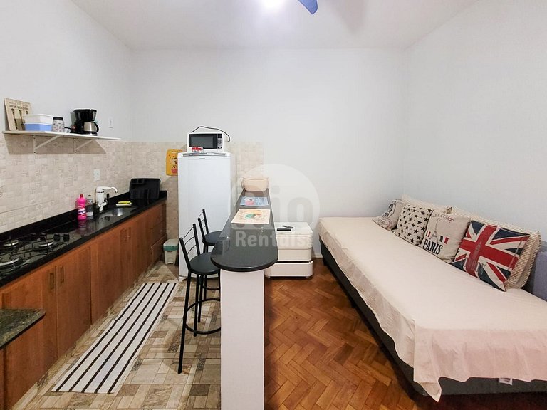 Apé de 1 quarto no coraçao de Copacabana