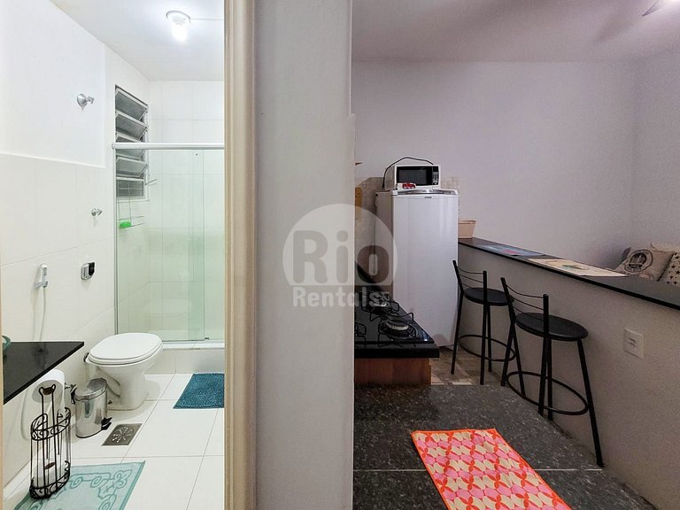 Lta14 Apé de 1 quarto no coraçao de Copacabana