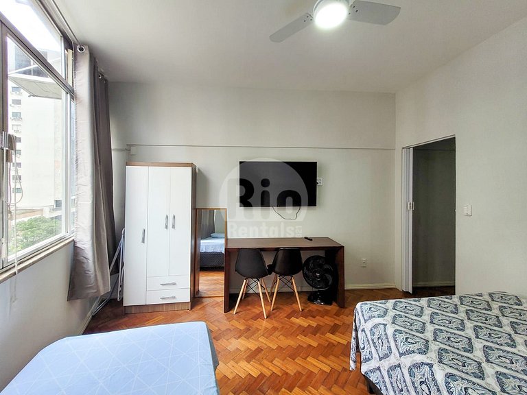 Lta14 Apé de 1 quarto no coraçao de Copacabana