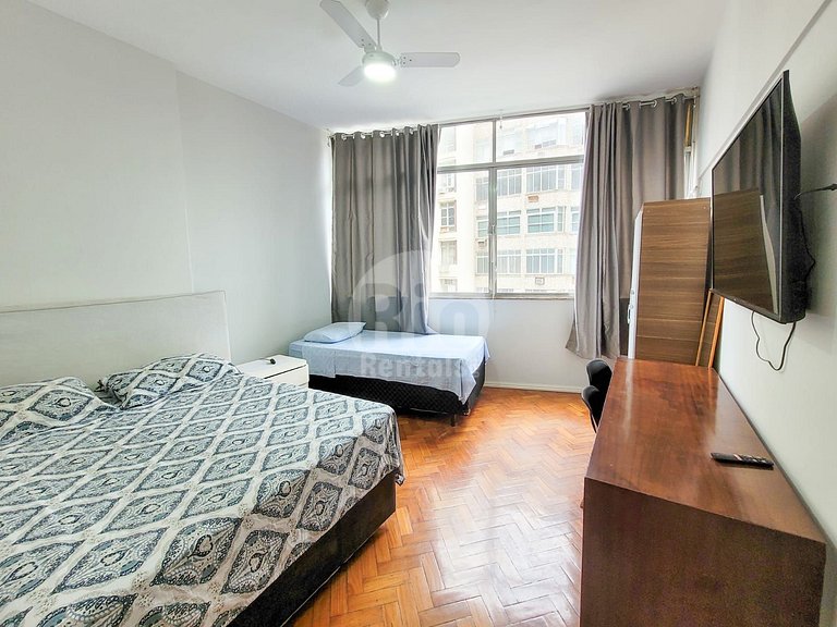 Lta14 Apé de 1 quarto no coraçao de Copacabana