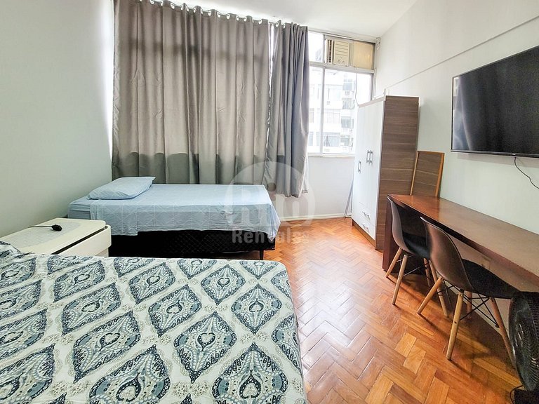 Apé de 1 quarto no coraçao de Copacabana