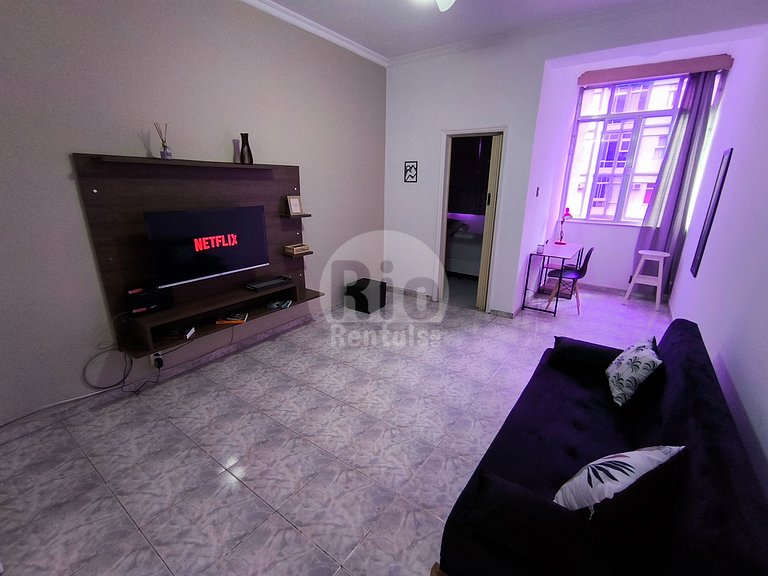 Apartamento espaçoso para até 6 pessoas!