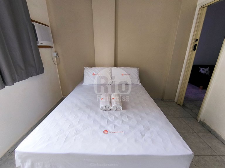 Apartamento espaçoso para até 6 pessoas!