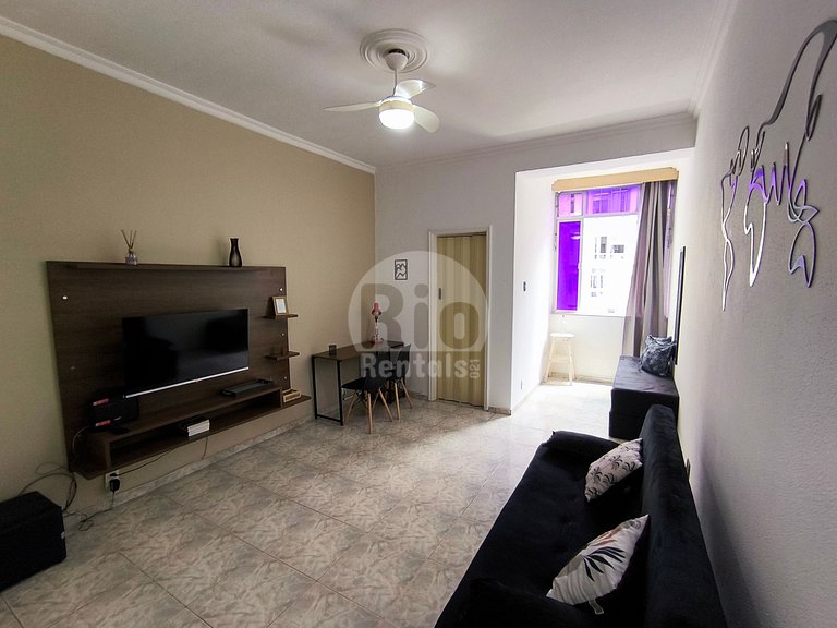 Apartamento espaçoso para até 6 pessoas!