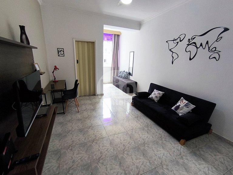 Apartamento espaçoso para até 6 pessoas!