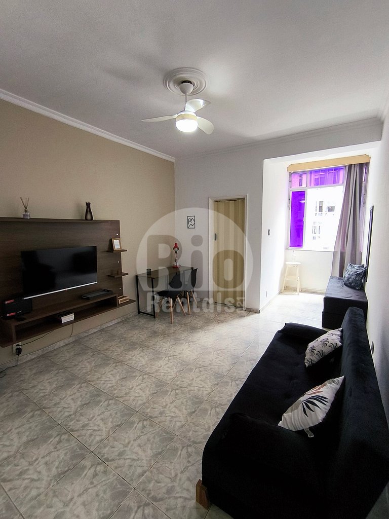Apartamento espaçoso para até 6 pessoas!