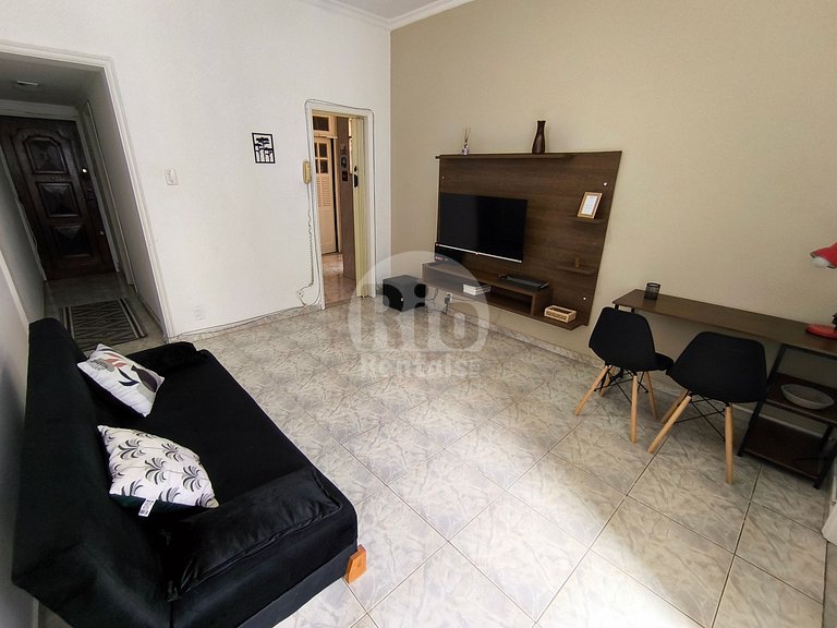 Apartamento espaçoso para até 6 pessoas!