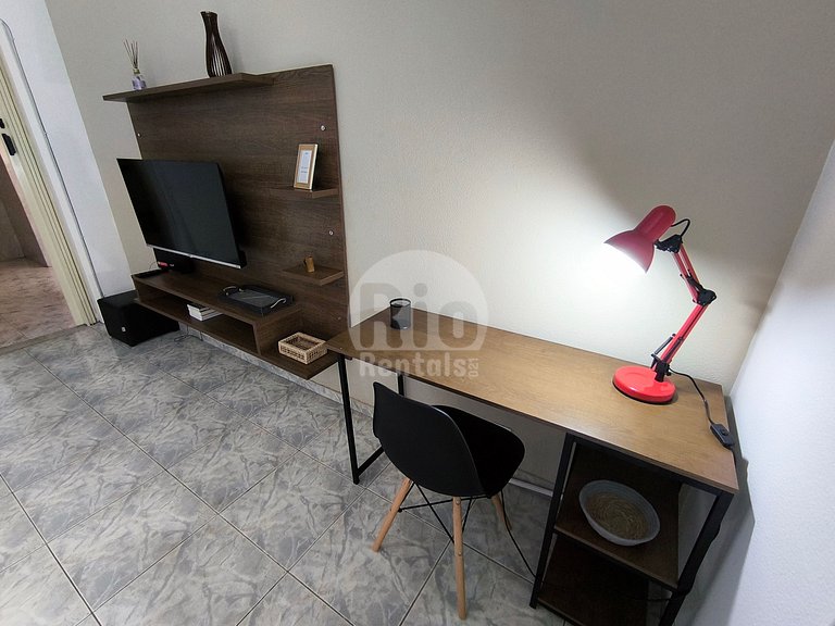 Apartamento espaçoso para até 6 pessoas!