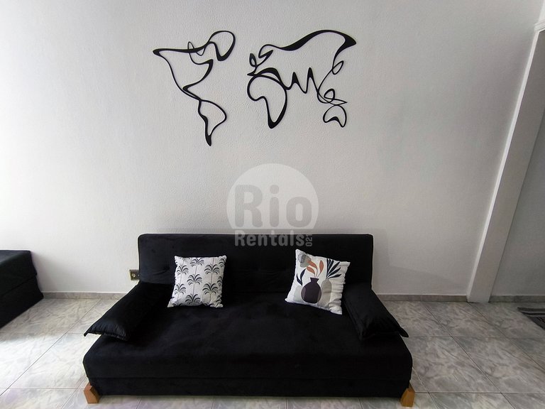 Apartamento espaçoso para até 6 pessoas! - U015