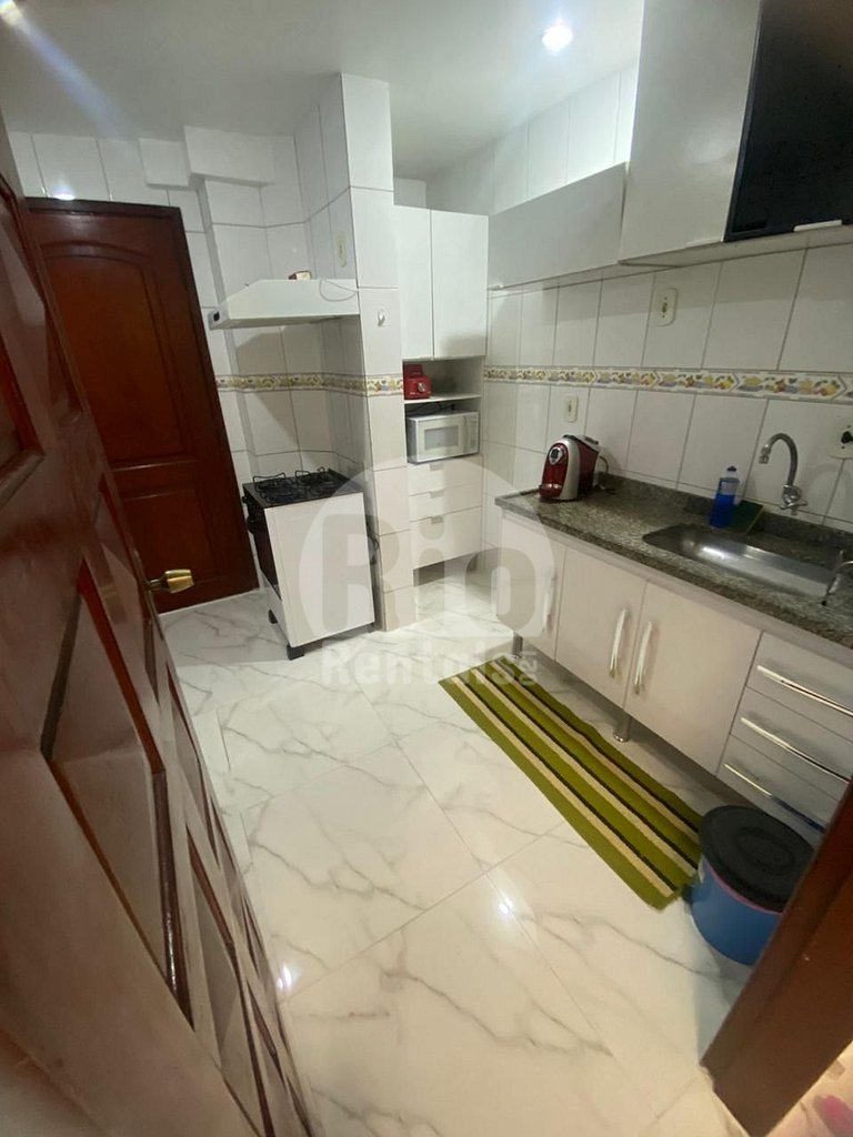 Silencioso dois quartos em Copacabana