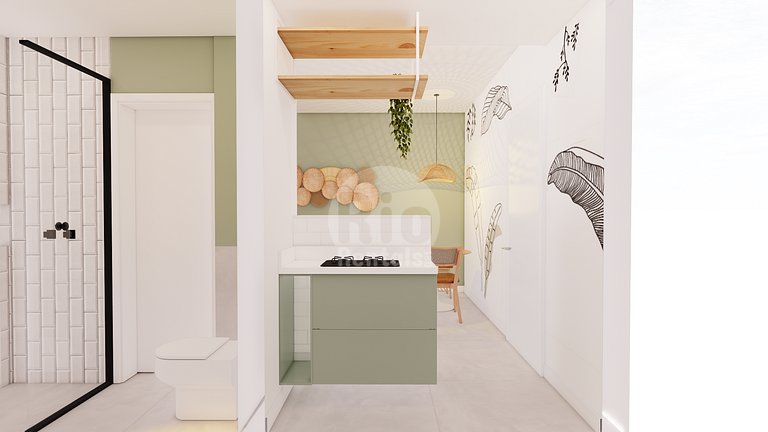 Cozy studio in Copacabana
