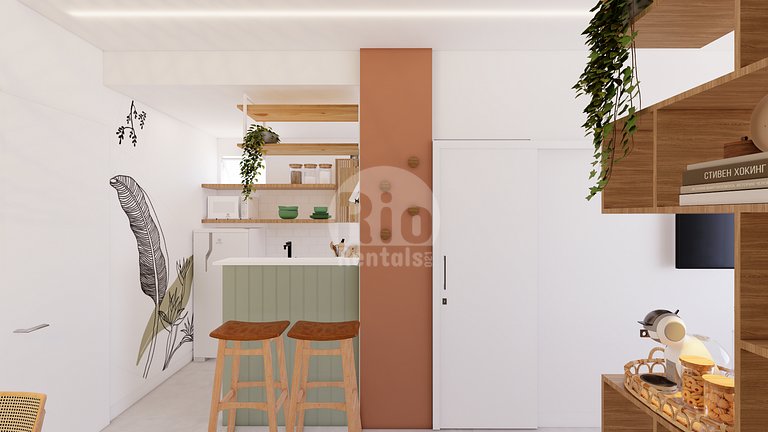 Cozy studio in Copacabana