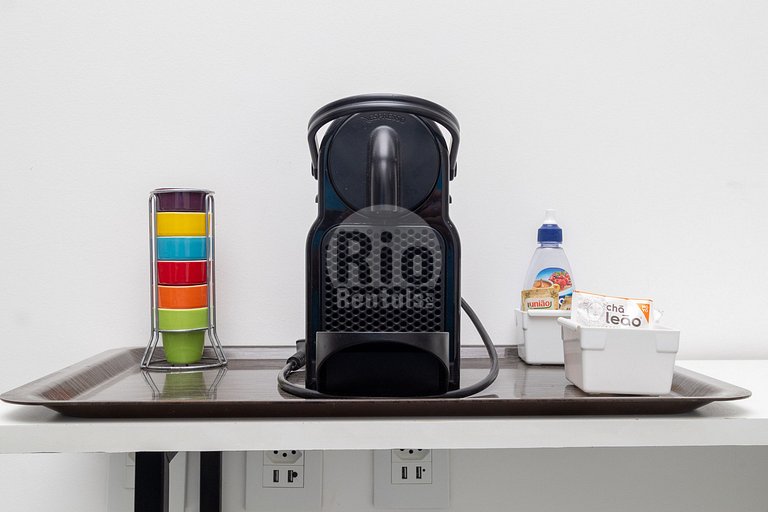 Studio silencioso em Copacabana