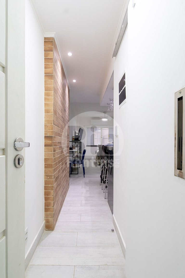 Studio silencioso em Copacabana