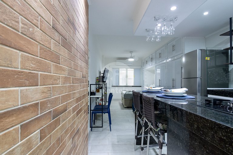 Studio silencioso em Copacabana