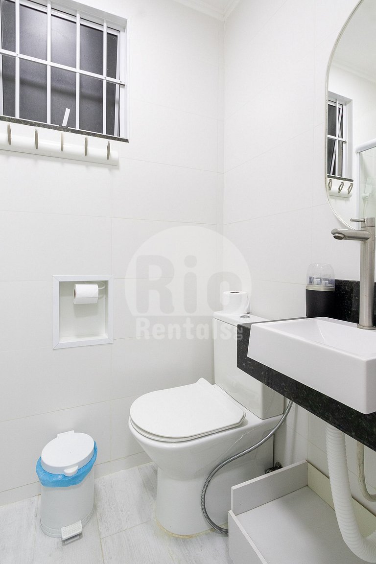 Studio silencioso em Copacabana