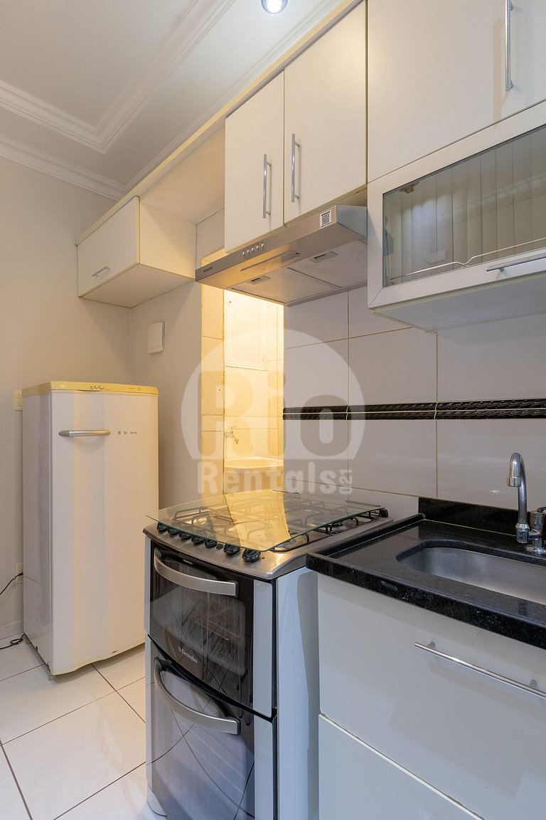 Studio aconchegante para 2 pessoas
