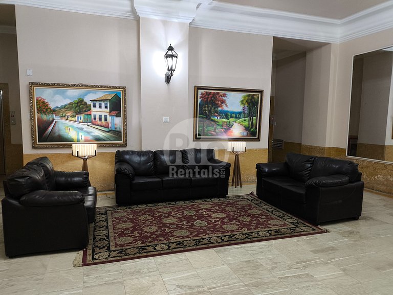 Spacious 3 bedroom apartment in Copacabana