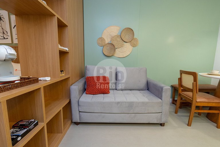 Estudio moderno a una cuadra de Copacabana