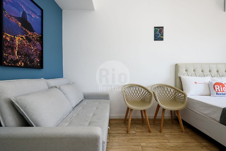 Piso reformado con preciosas vistas a la playa de Copacabana