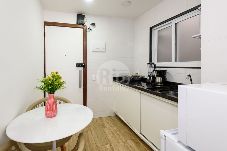 Piso reformado con preciosas vistas a la playa de Copacabana