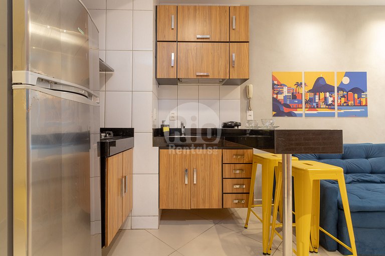 Locação para temporada, 1 quarto econômico, silencioso