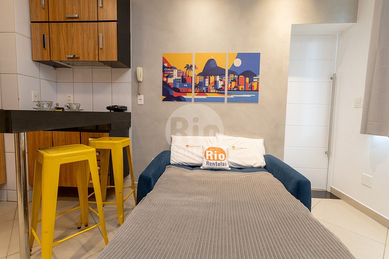 Locação para temporada, 1 quarto econômico, silencioso