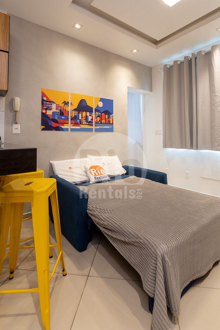 Locação para temporada, 1 quarto econômico, silencioso