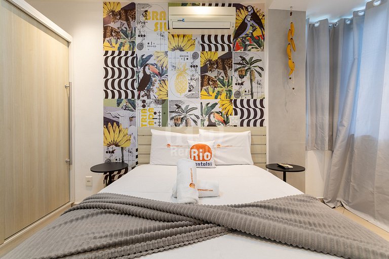 Locação para temporada, 1 quarto econômico, silencioso