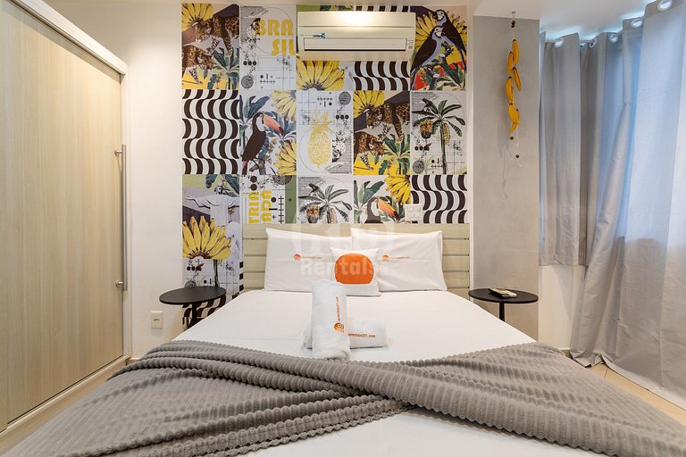 Locação para temporada, 1 quarto econômico, silencioso