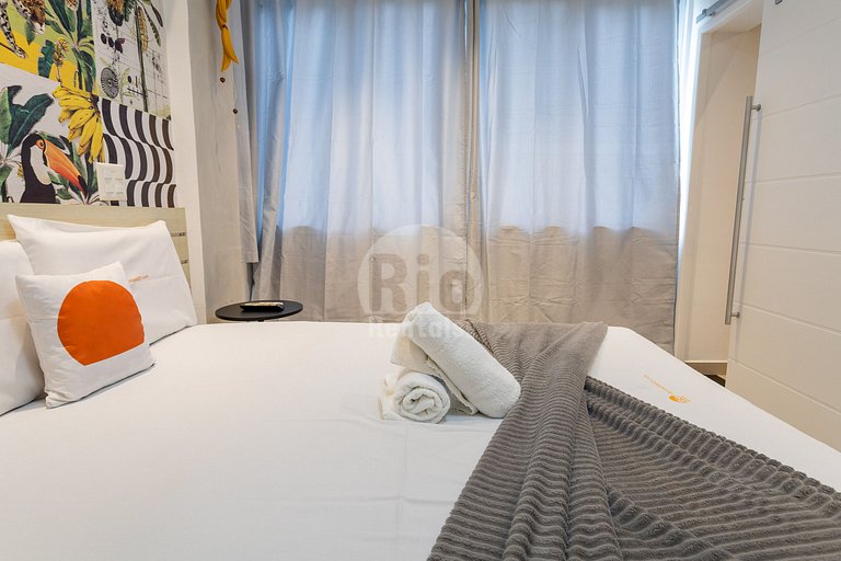 Locação para temporada, 1 quarto econômico, silencioso