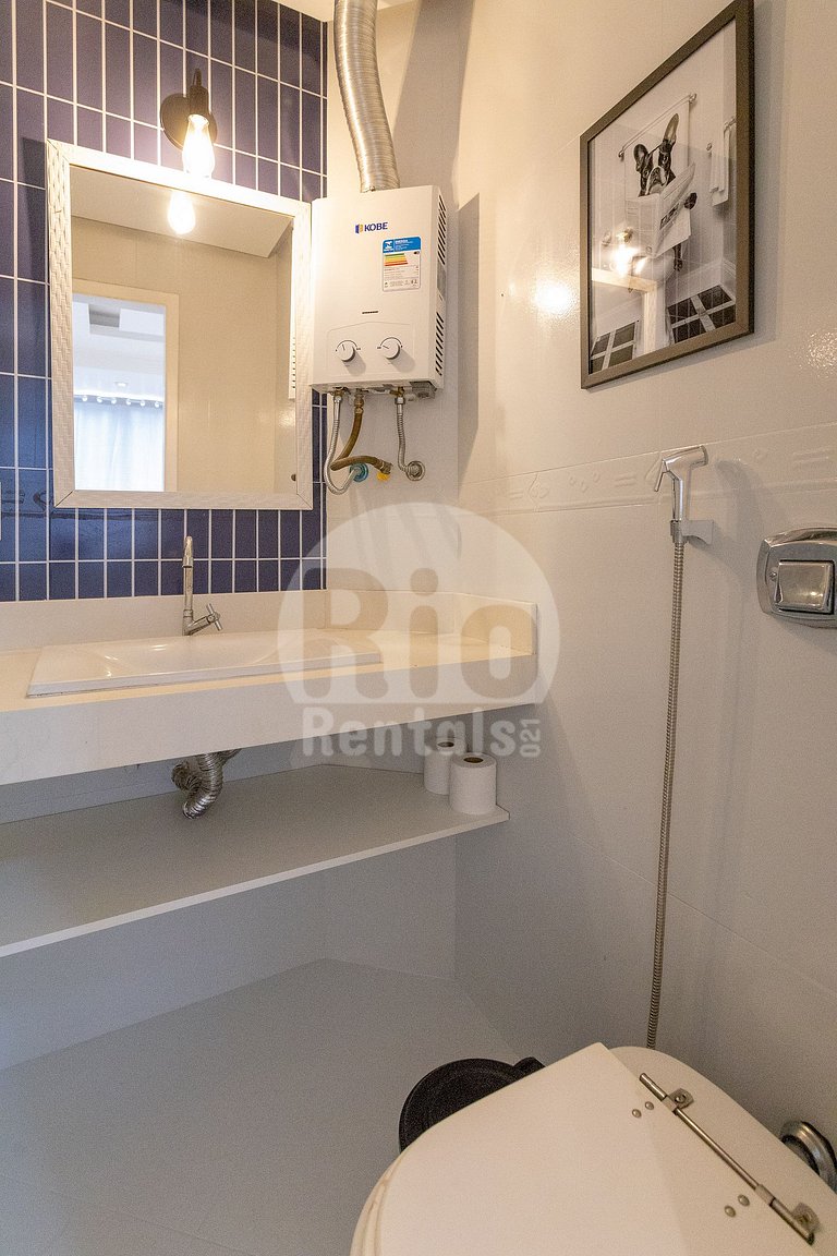 Locação para temporada, 1 cuarto econômico, silencioso