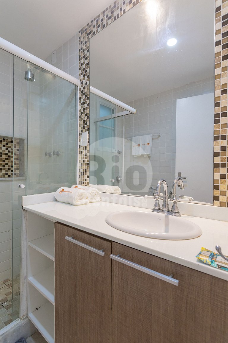 Apartamento de 2 habitaciones en Leme