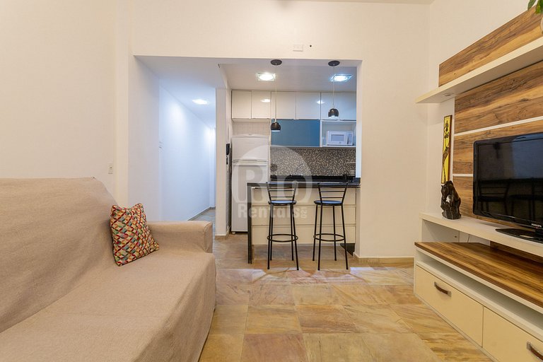 2-bedroom apartment in Leme