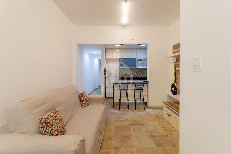 Apartamento de 2 quartos no Leme