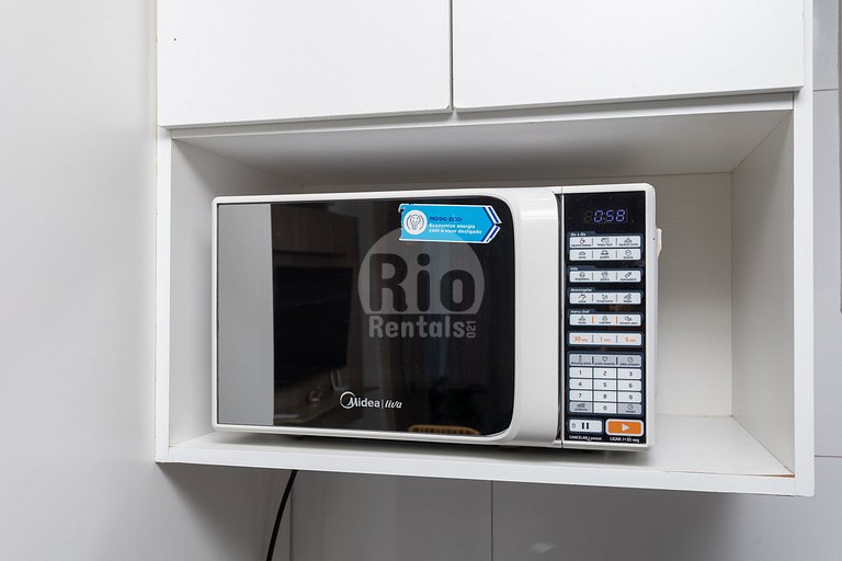 Apartamento para 4 personas con vistas al mar.