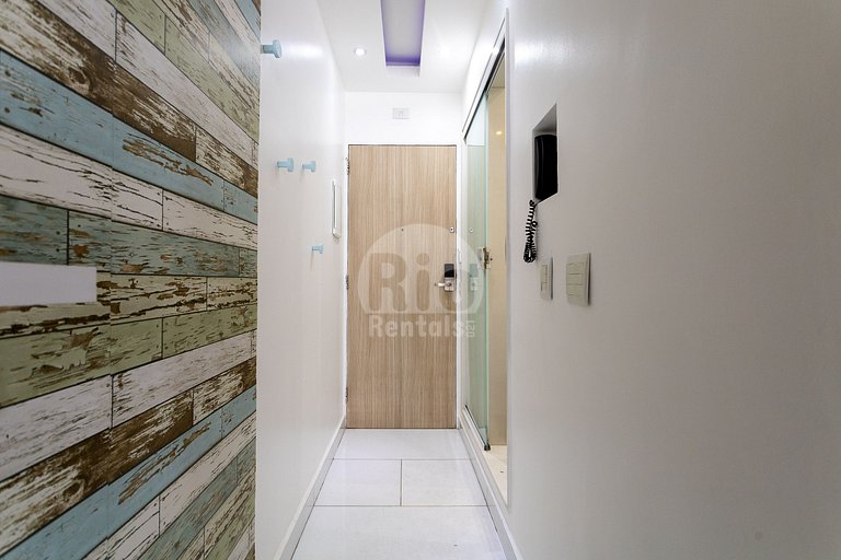 Apartamento para 4 personas con vistas al mar.