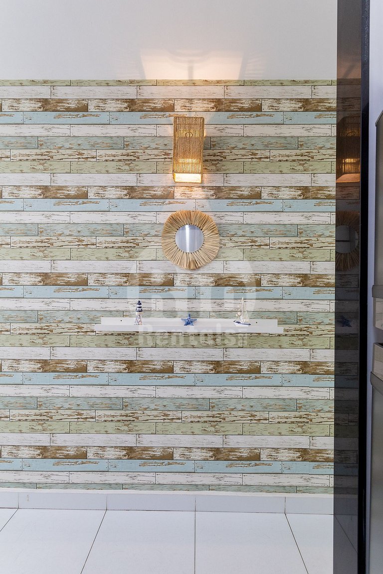 Apartamento para 4 personas con vistas al mar.