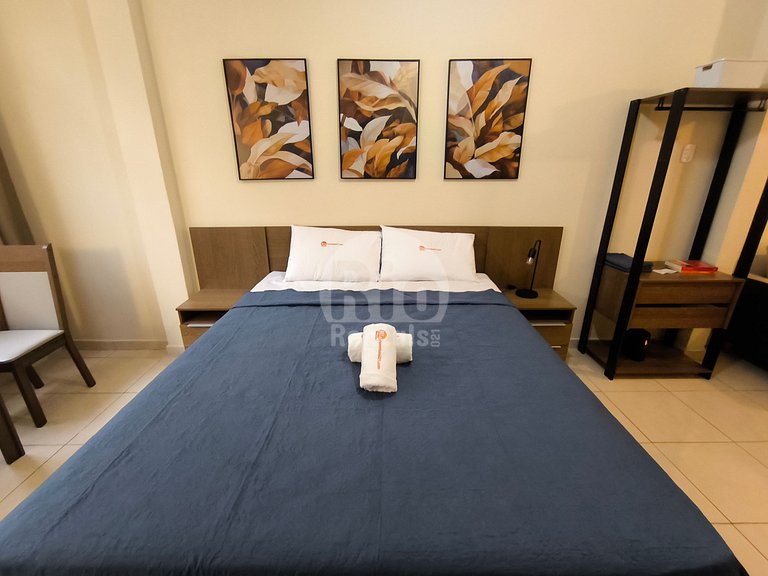 Studio com cama queen na Barata Ribeiro - C058