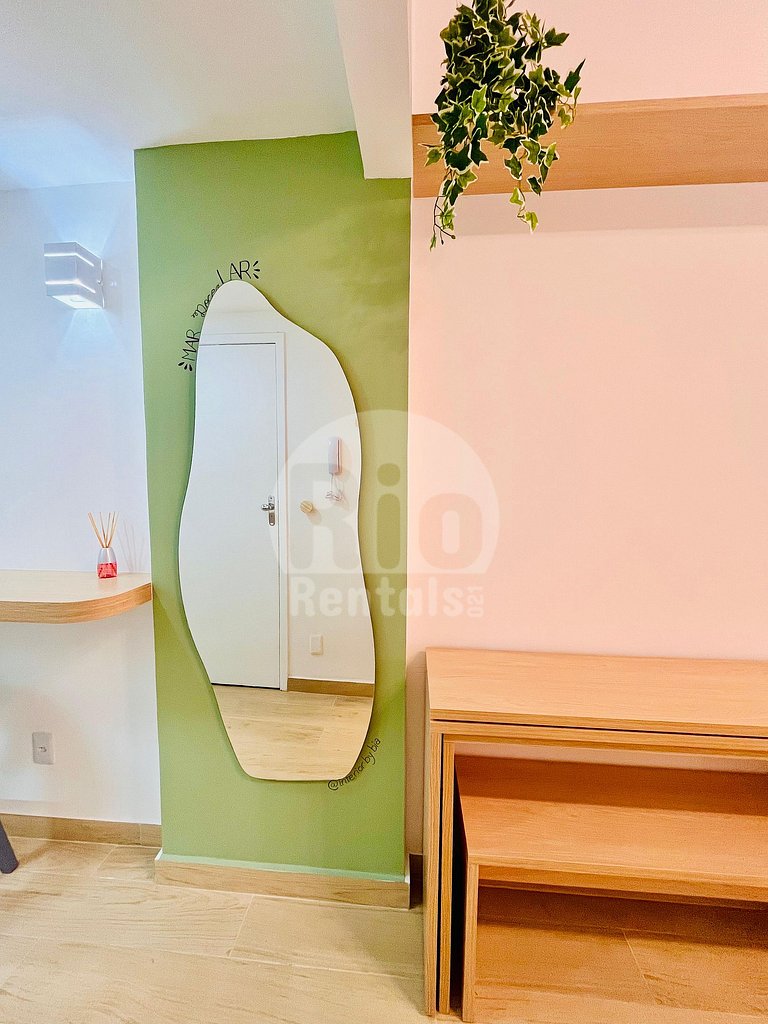 Estudio nuevo y reformado en Copacabana, cerca de la playa