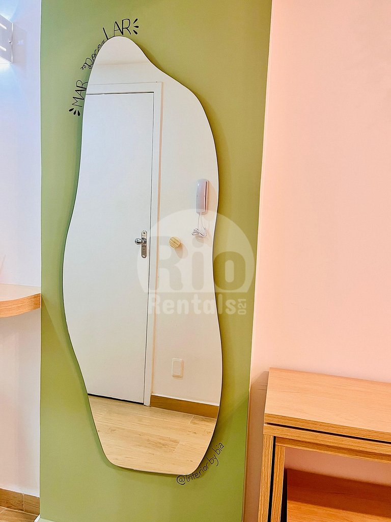 Estudio nuevo y reformado en Copacabana, cerca de la playa